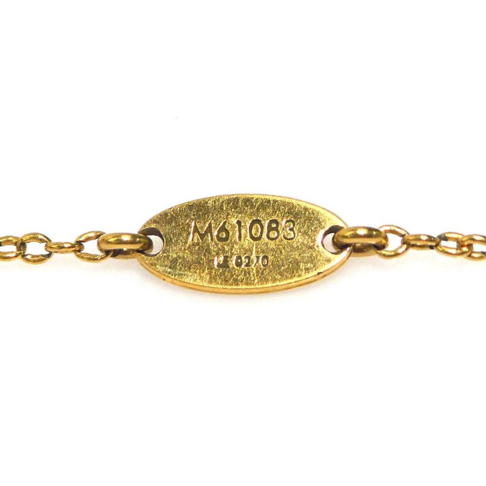 LOUIS VUITTON Gold Necklace - Picture 10 of 12